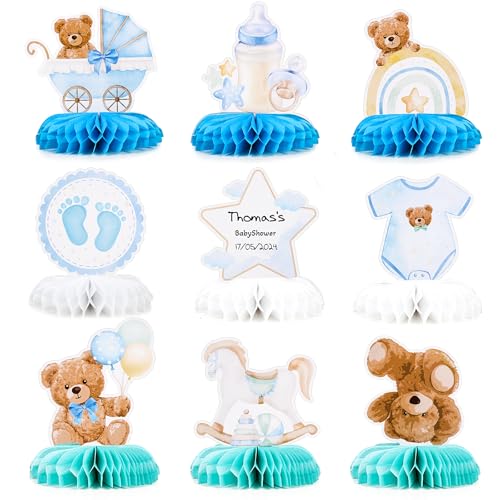 9 St Ck Gender Reveal Party Deko Bienenwabe