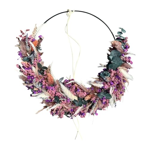 Belunara Trockenblumenkranz Winter 30cm T Rkranz Ganzj Hrig