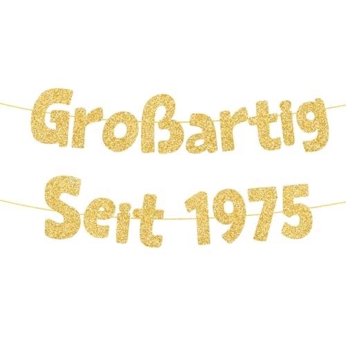 Hukuma Gro Artig Seit 1975 Lustige Banner 50