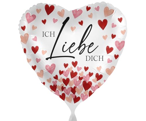 Folienballon Ich Liebe Dich Herzen Ballon Deko Valentine