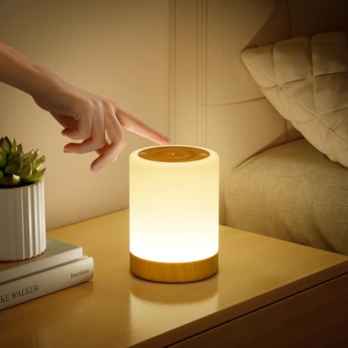 Nachttischlampe Touch Dimmbar 4 Modi 256 Rgb Farbwechsel