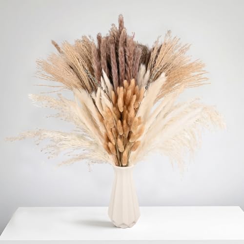 Homiklsa Pampasgras Gro Diy Trockenblumen Deko Fensterbrett Deko