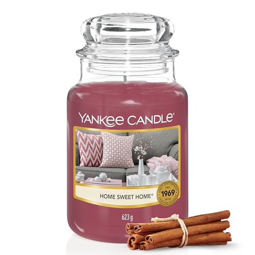 Yankee Candle Duftkerze Im Glas Gro Home Sweet
