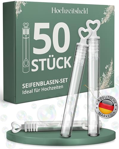 Hochzeitsheld Seifenblasen Hochzeit 50 St Ck Perfekt Als