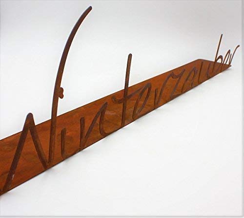 Rostikal Winterzauber Schild 74 X 16 X 9