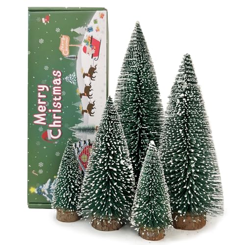 Mtkzkaf 5 St Ck Tisch Weihnachtsbaum Flaschenb Rste
