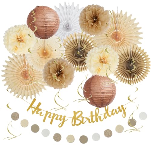 Geburtstagsdeko Beige Boho M Dchen Neutral Geburtstag Deko