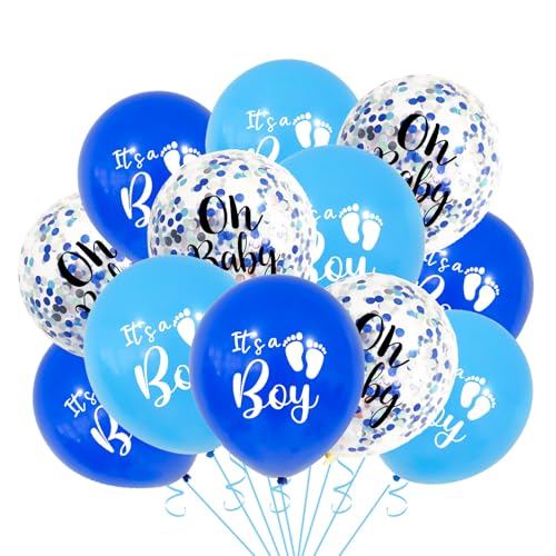 Parpix 12 St Ck Its A Boy Luftballons