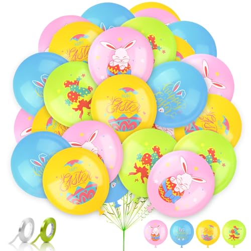 Ahfulife 32 St Ck Ostern Luftballons Ostern Deko