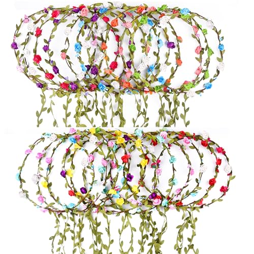 Plulon 15 St Cke Blumenkrone Stirnband Frauen Girlande