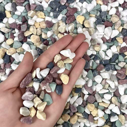 Hxjdam 950g Dekorative Steine Nat Rliche Gemischte Farben