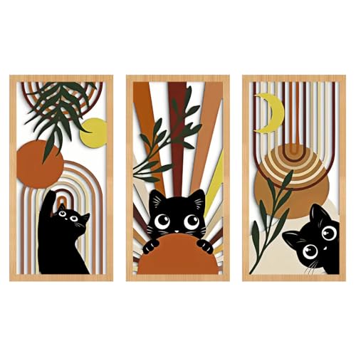 Hunsun 3 St Cke Boho Wanddekoration Set Aus