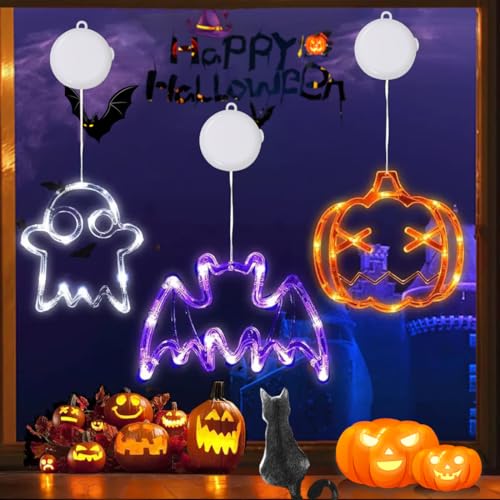 Halloween Deko Fenster 3 St Ck Led Halloween