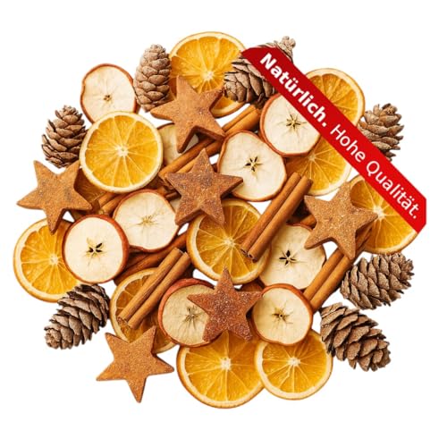 Nadeco Weihnachts Potpourri 250g Weihnachtsdeko Adventskranz Deko Set