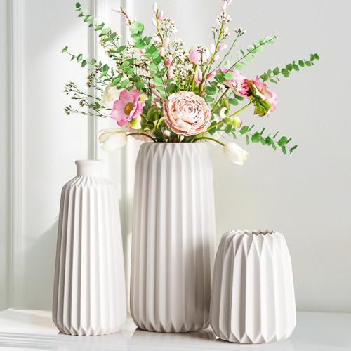 Ezvsevuo Keramik Vase Satz Von Satz Von 3