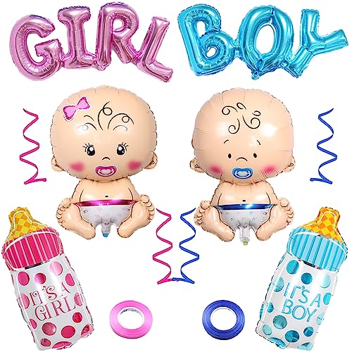 Weenkeey Gender Reveal Party Deko 6 St Ck