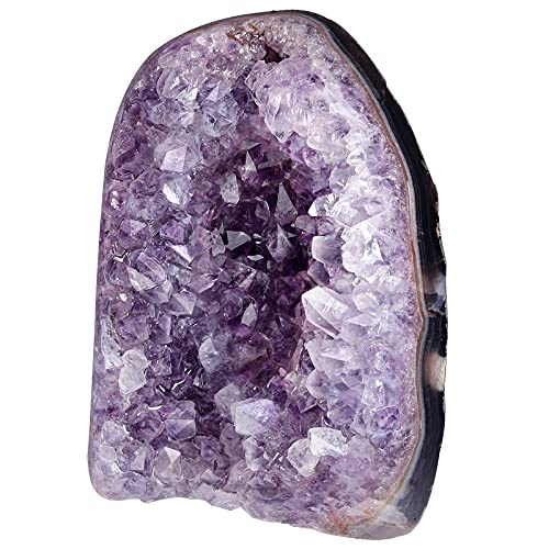Nupuyai Amethyst Druse Gro Kristall Rohstein Dekoration Nat