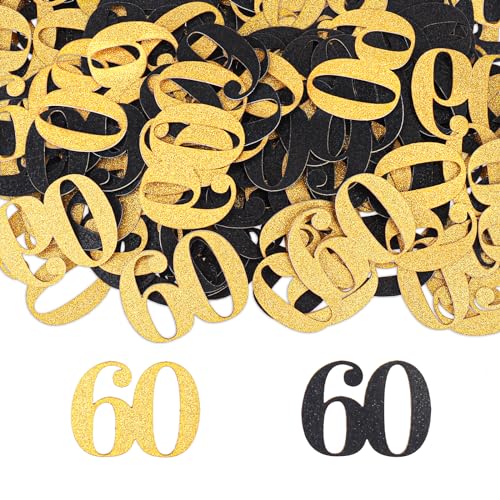 Goldrock Konfetti 60 Geburtstag Deko Gro 3 5x2