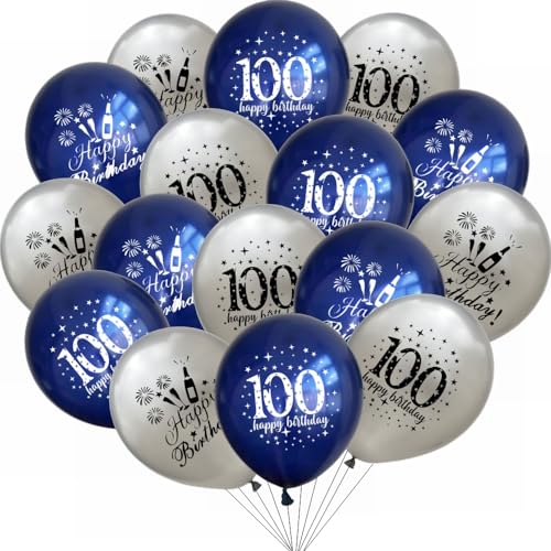 Yunchu Online 100 Geburtstag Luftballons Happy 100th Birthday