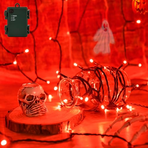 Halloween Lichterkette Au En Batterie Isisyu 3m 30