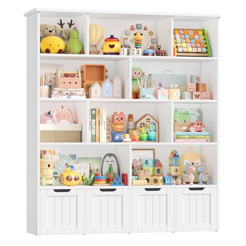 Forehill Kinderregal Mit Boxen Auf Rollen B Cherregal