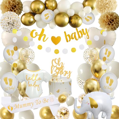 Babyparty Deko M Dchen Junge Neutral Baby Shower