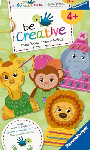 Ravensburger Becreative Erstes Sticken Bastelset F R Kinder