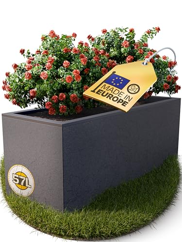 Ondis24 Pflanzk Bel Vulkan 57l Pflanzvolumen Rechteckig Blumenkasten