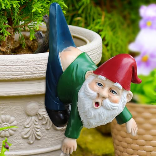 Shallyong Lustig Gartenzwerge Wichtel Gartendeko F R Drau