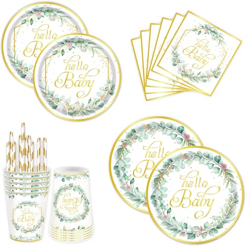 Assugo Babyparty Deko Junge M Dchen Partygeschirr Set