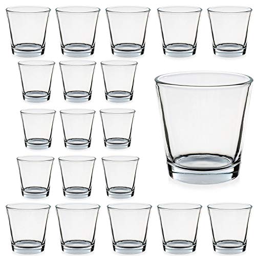 Pajoma Teelichtglas Klar Kerzenglas 24 St Ck Im