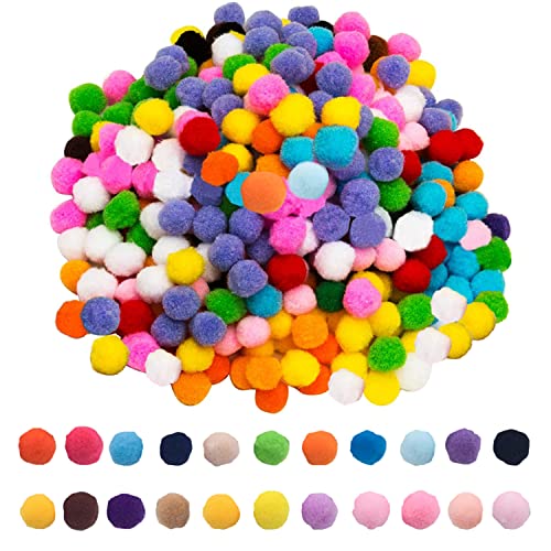 Mivaiun 1000pcs Pompons 10 Mm Pompons Zum Basteln