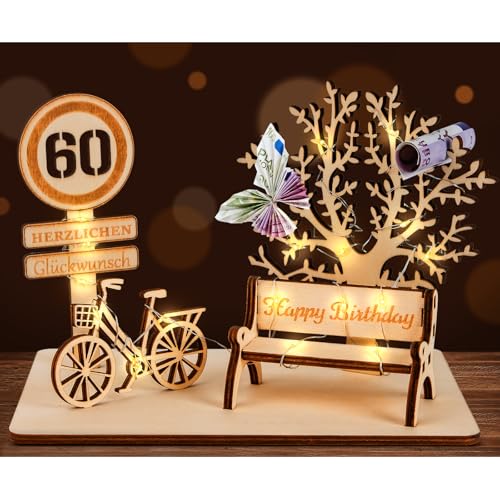 I Love Mom Geldgeschenk Geburtstag Holz Fahrrad Geschenk