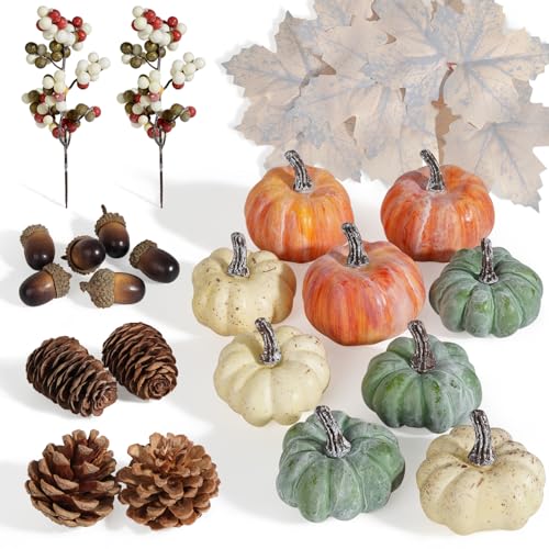 Miaikoe 25 Pcs K Rbis Dekor Set K