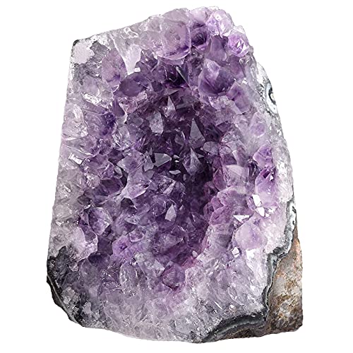 Nupuyai Amethyst Druse Gro Kristall Rohstein Dekoration Nat