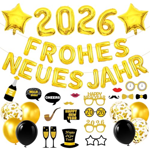 Silvester Deko 2026 Xxl Party Set 2026 Folienballons