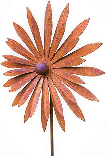 Bornh Ft Gartenstecker Blume Metall Rost Gartendeko Edelrost