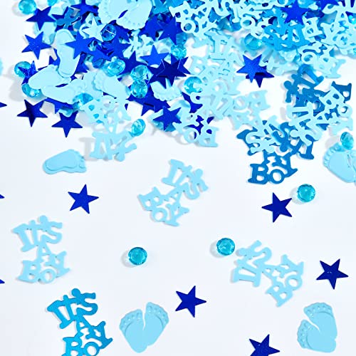 Its A Boy Konfetti Babyparty Dekoration Blau Party