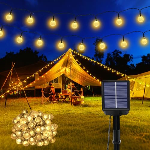 Lichterkette Au En Solar Wetterfest 60 Led Warmwei