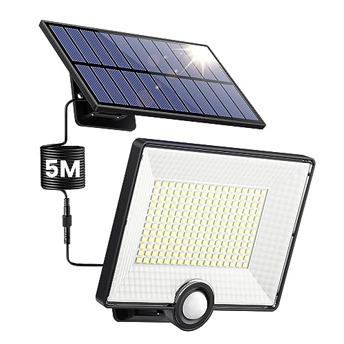 Pxwaxpy 204 Led Solarlampen F R Au En