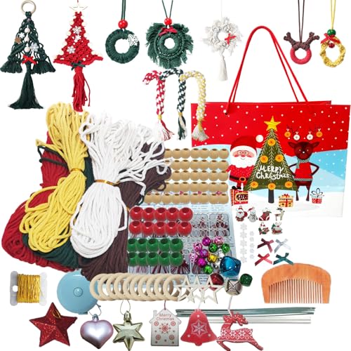 Hengluo Weihnachtliches Makramee Diy Kit 150m 3mm Makramee