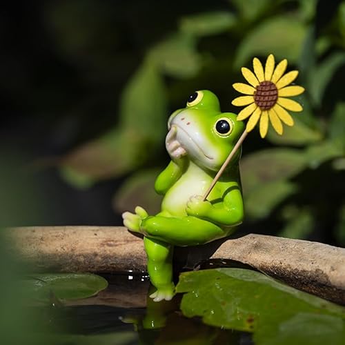 Gartenfiguren Frosch Deko Garten Kantenhocker Deko Frosch Gartendeko