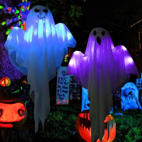 Halloween Deko Geist 2 St Ck Geister Deko