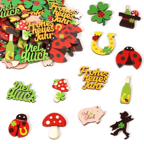 Boomtop 60 St Ck Silvester Gl Cksbringer Holz