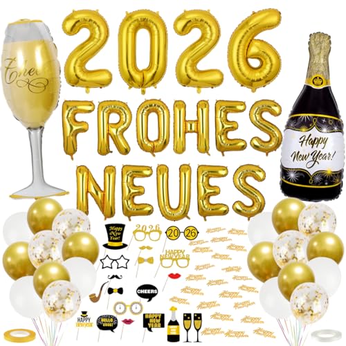 Cadimus Silvester Deko 2026 2026 Neujahrsballons Frohes Neues