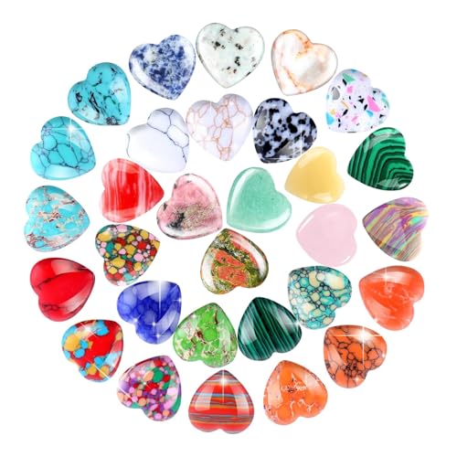 Xhyasd 30 Stk Edelsteine F R Kinder Nat