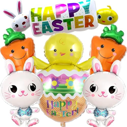 Ostern Luftballons 6 St Ck Frohe Ostern Ballons