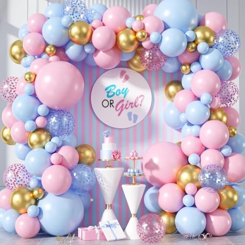 Gender Reveal Balloon Party Deko Boy Or Girl