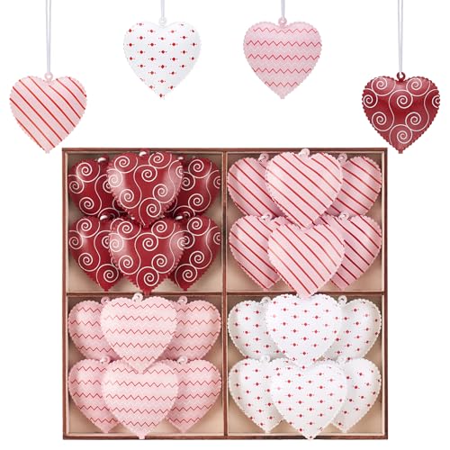 Valery Madelyn 24 St Ck Metallherzen Anh Nger