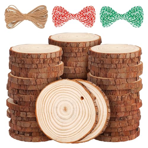 Loofore 54 St Cke Holzscheiben 6 7cm Durchmesser